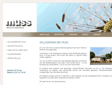 Tablet Screenshot of muss-bonn.de